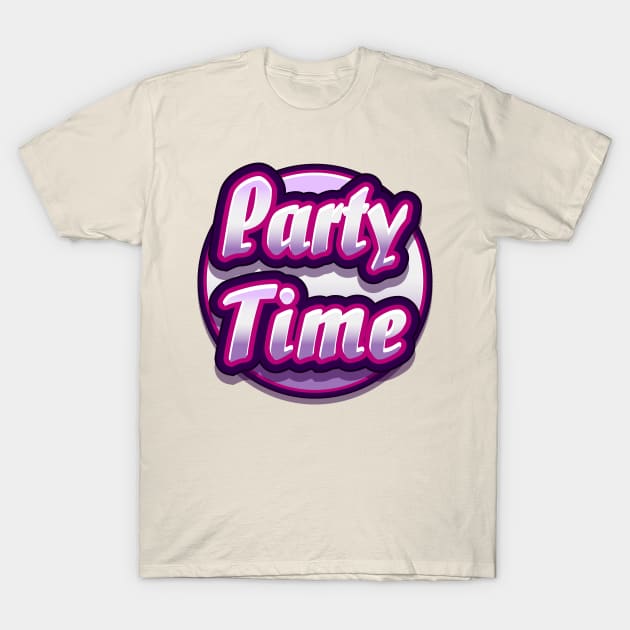 Party Time T-Shirt by Naumovski